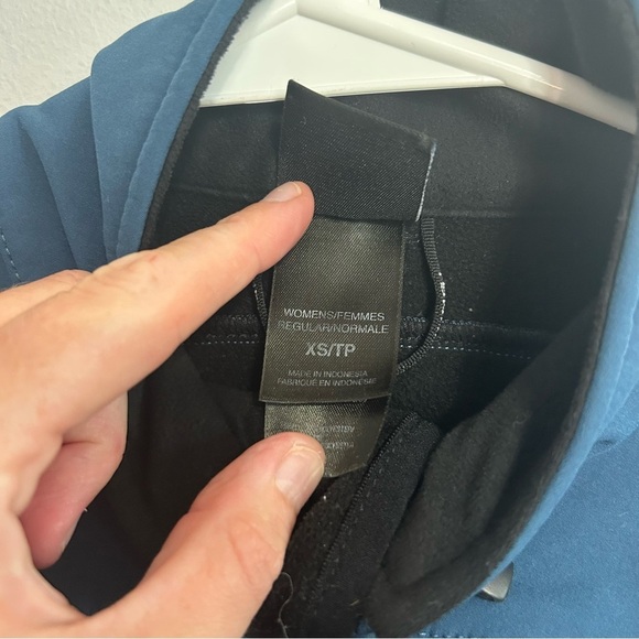 The North Face Teal Blue Outerwear Soft Shell Apex Jacket Women’s Size XS - Picture 3 of 7